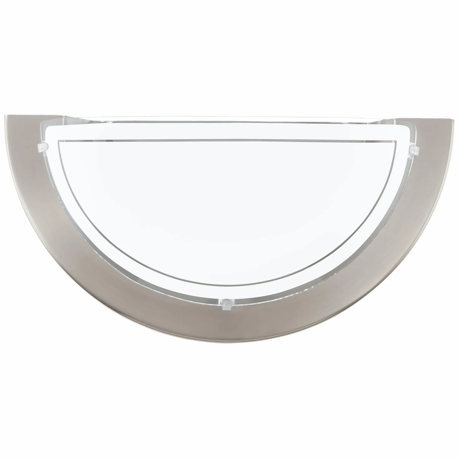 Applique métal et verre - Nickel - EGLO
