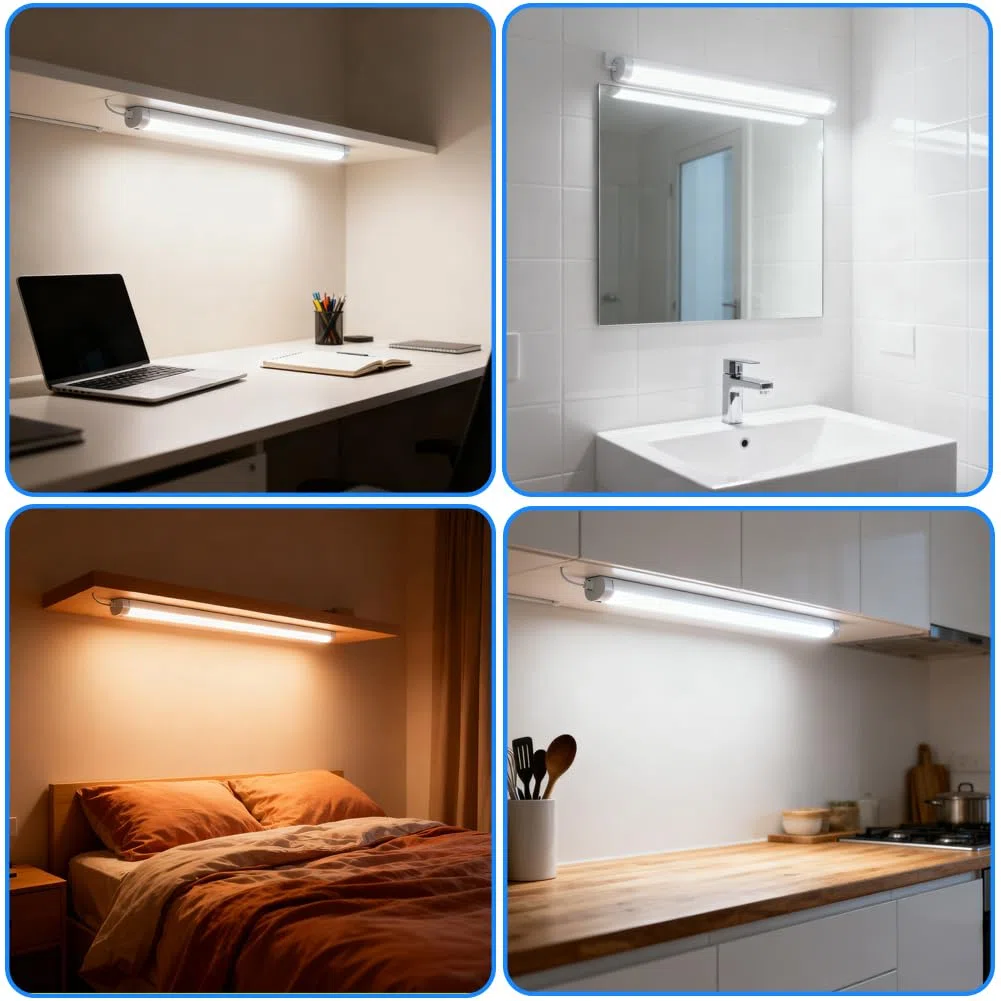 T5 6W Tubos Fluorescentes 212mm(excluyendo pines) Paquete De 2, Casquillo G5, Blanco Frío 4000K, 480 LM, Lámpara De Bajo Consumo, Luz De Emergencia De Bajo Consumo Para Cocina, Baño, Armario Y Garaje