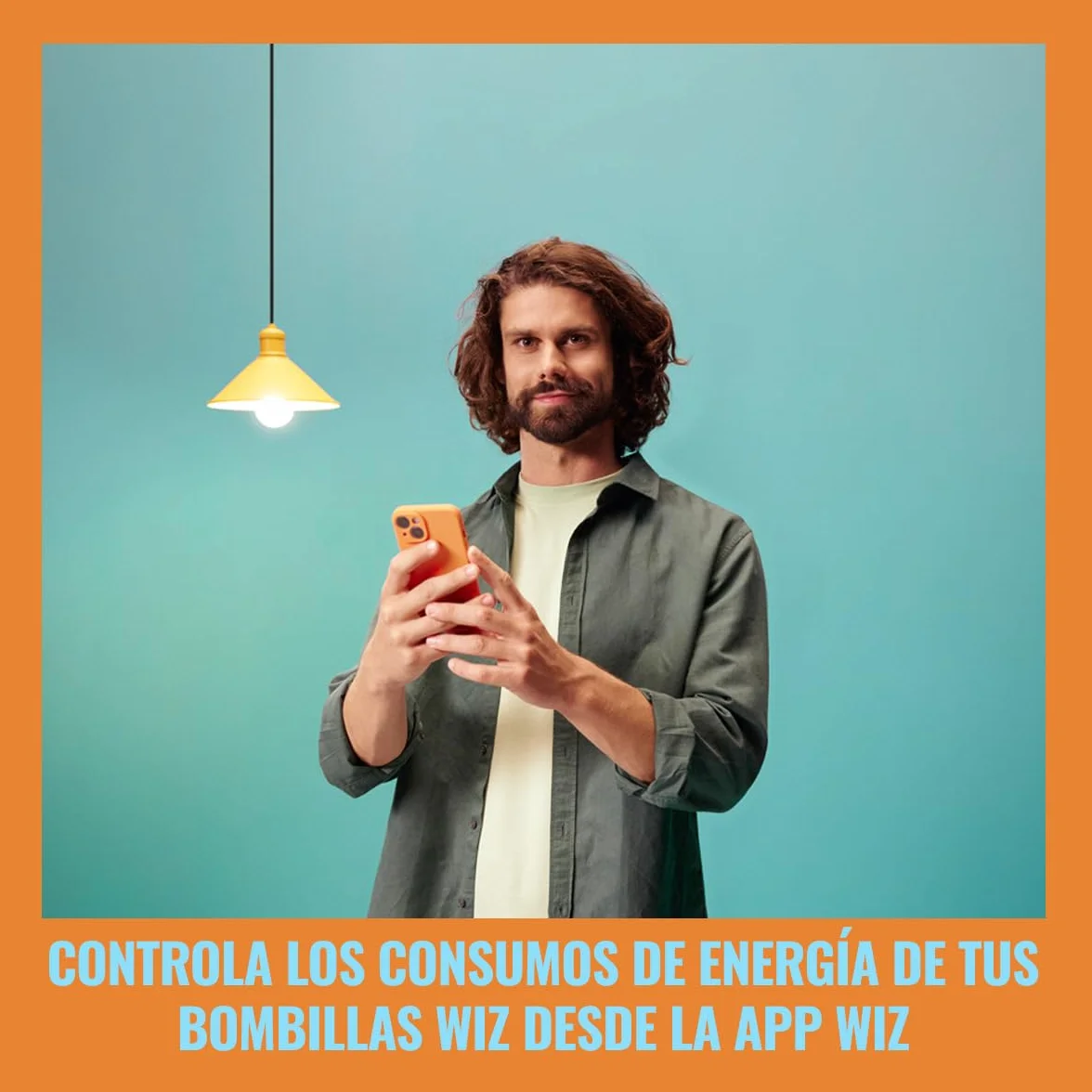 WiZ - Bombilla LED inteligente, E27, clase A (ahorro de energía), conécta via Wi-Fi, tecnologia SpaceSense y Matter, compatible con Alexa