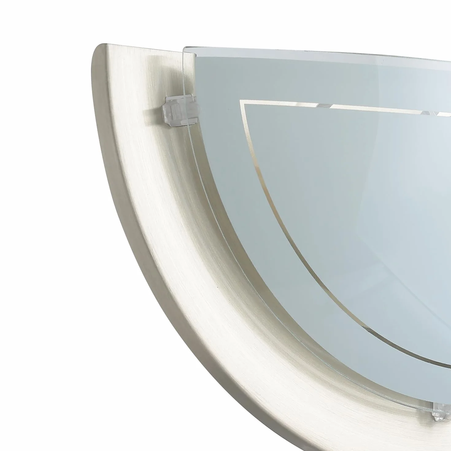 Applique métal et verre - Nickel - EGLO